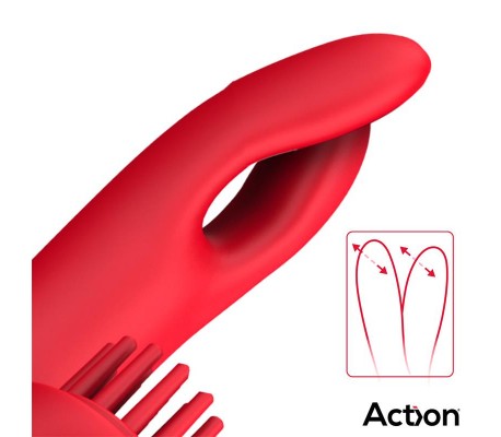 Bilma Vibrador con Movimientos Alternantes y Brushing 4 Motores