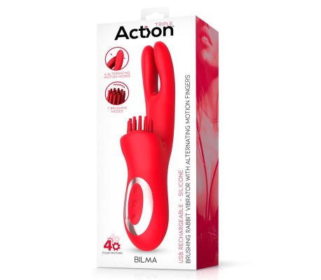 Bilma Vibrador con Movimientos Alternantes y Brushing 4 Motores