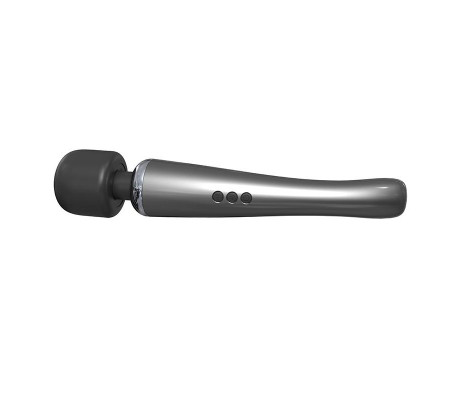Graphity Wand Masajeador High-Tech Súper Potente Inalámbrico USB Color Grafito Silicona