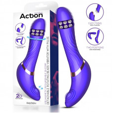 Rayden Vibrador con Pulsación y Bolas Internas Desmontable Dos Posiciones