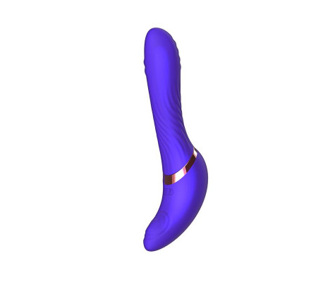 Rayden Vibrador con Pulsación y Bolas Internas Desmontable Dos Posiciones