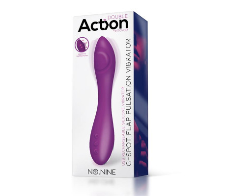 No. Nine Vibrador Punto G Función de Pulsación USB Magnético Silicona