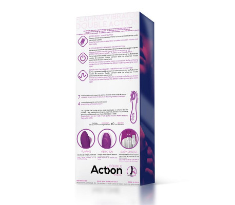 No. Nine Vibrador Punto G Función de Pulsación USB Magnético Silicona