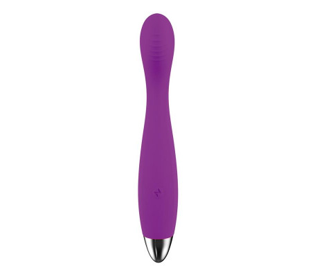 No. Ten Vibrador Hiper-Flexible Punto-G USB Magnético Silicona