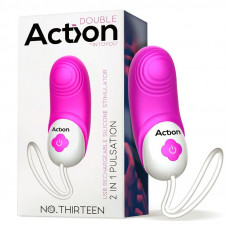 No. Thirteen Estimulador 2 in 1 con Vibración y Pulsación