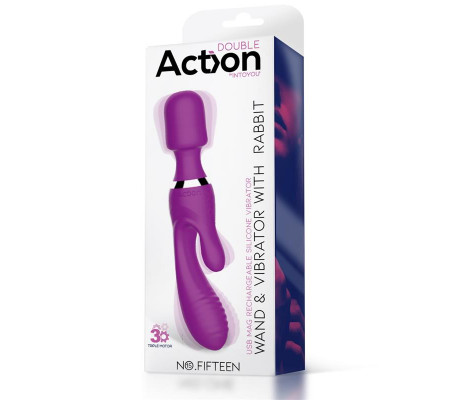 No. Fifteen Vibrador y Masajeador 3 Motores Independientes