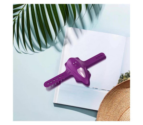 No. Seventeen Estimulador de Braguita Control Remoto USB Magnético Púrpura