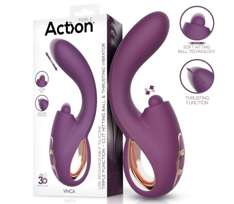 Vinca Soft Hitting Ball con Movimiento Thrusting y Vibración