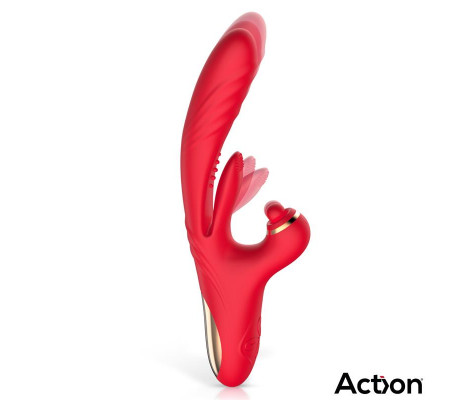 Limbe Vibrador con Lengua Flip-Flap, Bola Percutora y Up and Down