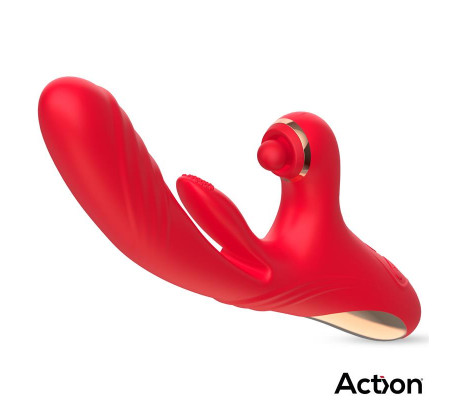 Limbe Vibrador con Lengua Flip-Flap, Bola Percutora y Up and Down