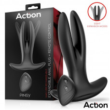 Pinsy Plug Anal Expandible con Control Remoto