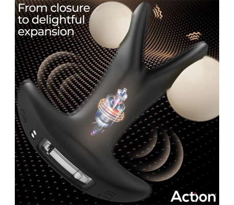 Pinsy Plug Anal Expandible con Control Remoto