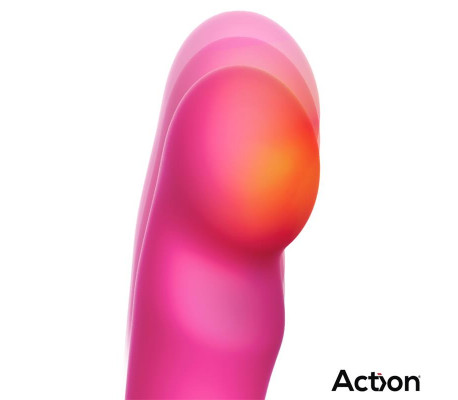 Enles Vibrador con Beating Ball, Thrusting y Función de Calor
