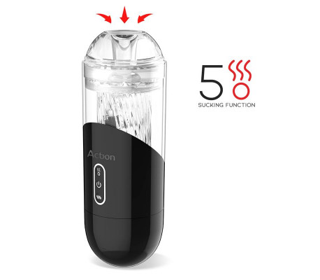 Einar Masturbador Avanzado Automático Efecto Succión y Vibración USB Magnético
