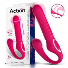 No. TwentyThree Vibrador Doble con Pulsación y Thrusting Flexible 180º