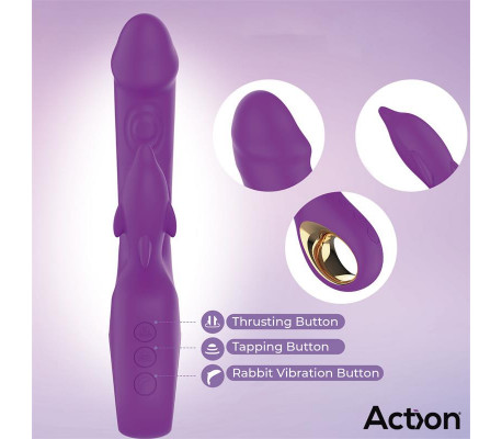 Fliper Vibrador con Thrusting y Doble Pulsación 3 Motores