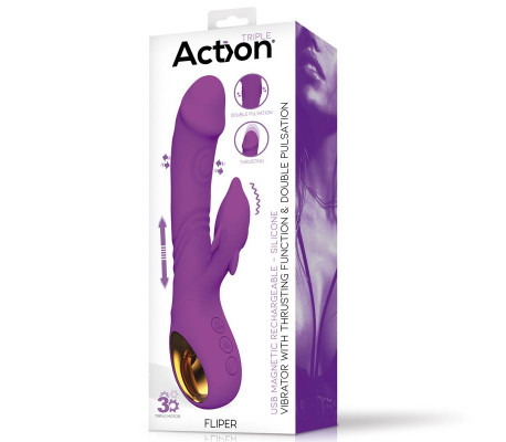 Fliper Vibrador con Thrusting y Doble Pulsación 3 Motores