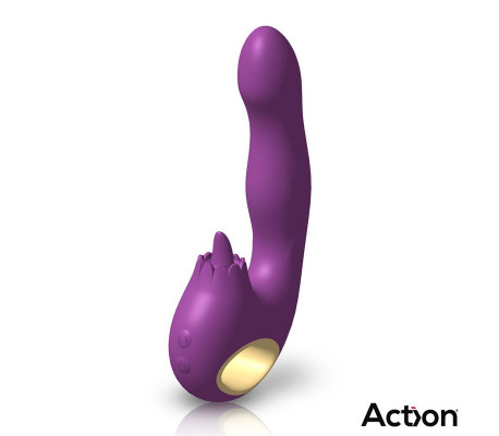 Toka Vibrador con Oscilación 360º y Lengua Estimuladora