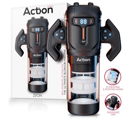 Zyon Masturbador Automático Avanzado con Up and Down y Rotación