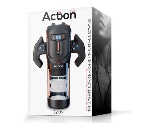 Zyon Masturbador Automático Avanzado con Up and Down y Rotación