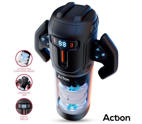 Zyon Masturbador Automático Avanzado con Up and Down y Rotación