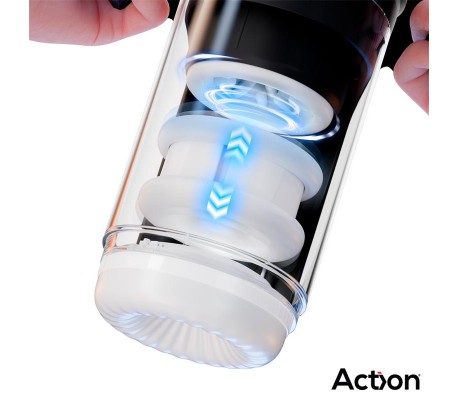 Zyon Masturbador Automático Avanzado con Up and Down y Rotación