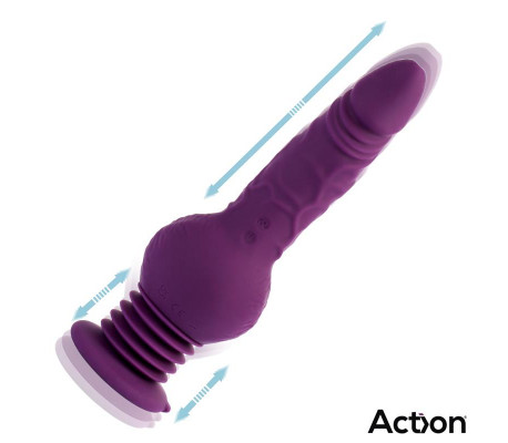 Booster Vibrador con Thrusting Ultra Jet Thruster con Potente Ventosa