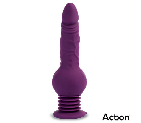 Booster Vibrador con Thrusting Ultra Jet Thruster con Potente Ventosa