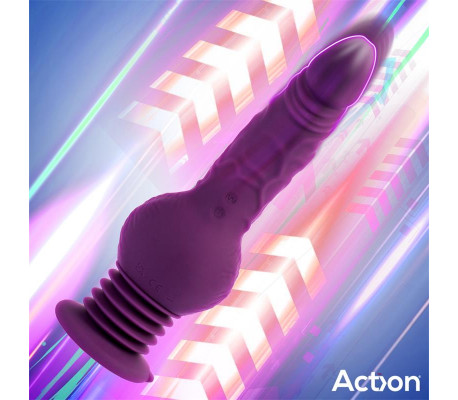Booster Vibrador con Thrusting Ultra Jet Thruster con Potente Ventosa
