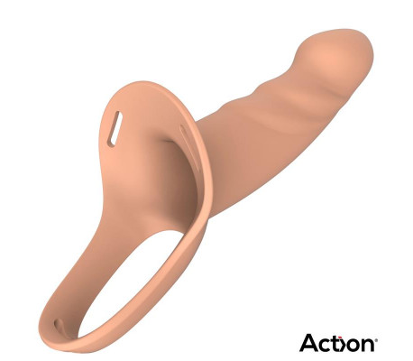 Arnés Strap-On con Dildo Hueco Silicona Premium Talla S