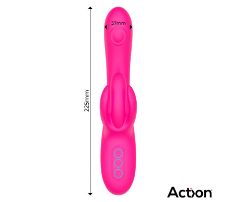 Antony Vibrador con Double Tapping y Función Finger
