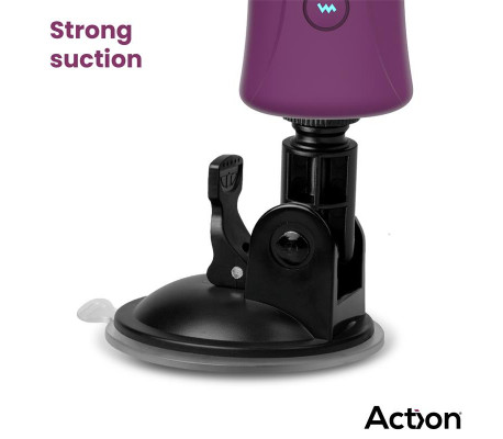 Roxer Sex Machine con Vibración, Thrusting, Efecto Calor y Control Remoto