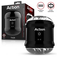 Thor Masturbador con Vibración Doble Orificio