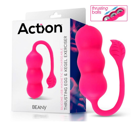 Beany Huevo Vibrador y Entrenador Suelo Pélvico con Empuje