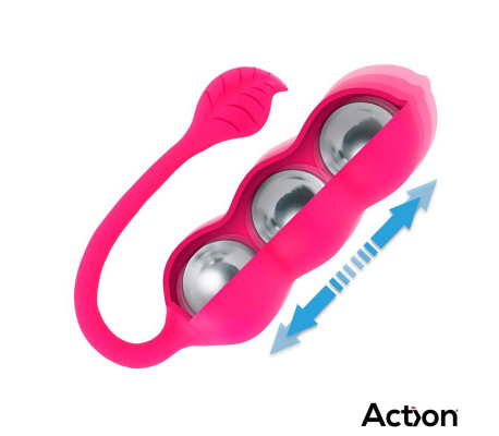 Beany Huevo Vibrador y Entrenador Suelo Pélvico con Empuje
