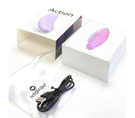 Patty Mini Masajeador Silicona USB Púrpura