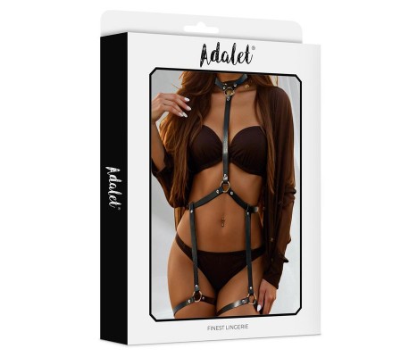 Greta Arnés de Cuerpo Cuero Vegano Talla Única