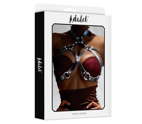 Wendy Arnés de Pecho Cuero Vegano Talla Única