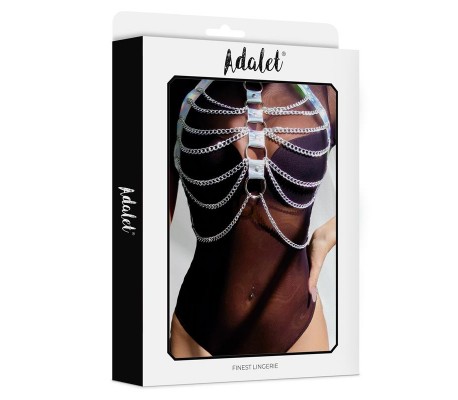 Bianca Arnés Cuero Vegano con Cadenas Talla Única