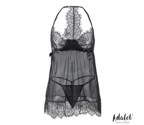 Mila Babydoll con Pecho Ajustable y Tanga