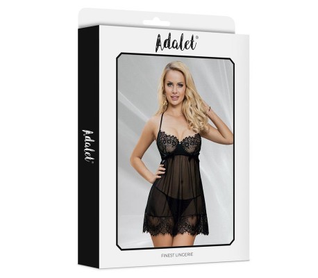 Mila Babydoll con Pecho Ajustable y Tanga