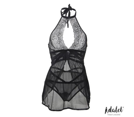 Nova Babydoll Espalda Abierta y Tanga