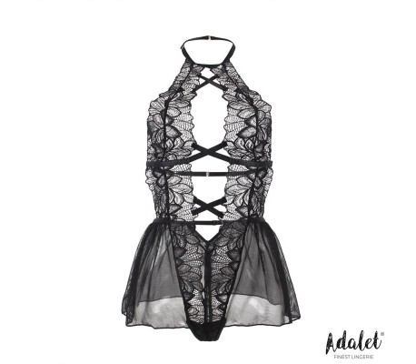 Ariella Body Espalda Abierta Patrón Floral
