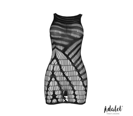 Ilona Bodystocking de Rejilla Patrón Vertical