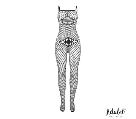 Katia Bodystocking de Rejilla con Patrones Geométricos
