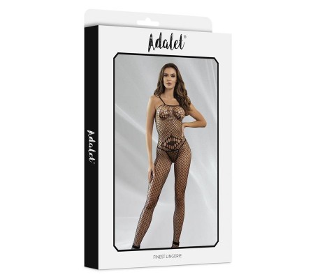 Katia Bodystocking de Rejilla con Patrones Geométricos