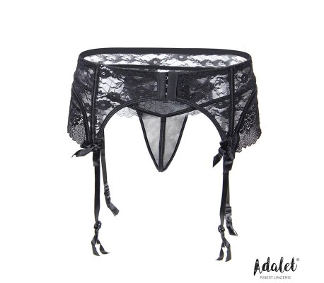Sully Set Liguero de Encaje y Tanga