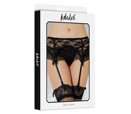 Sully Set Liguero de Encaje y Tanga