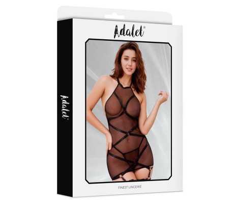 Margot Babydoll con Liguero y Tanga