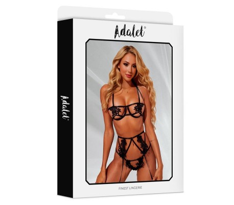 Amber Set de 3 Piezas Negro